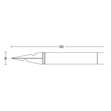 Lampă LED de exterior Philips PUREX LED/1,5W/24V IP44