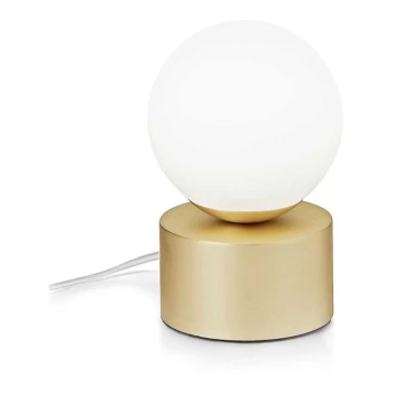 Lampă LED de masă Ideal Lux PERLAGE 1xG9/3W/230V auriu/alb