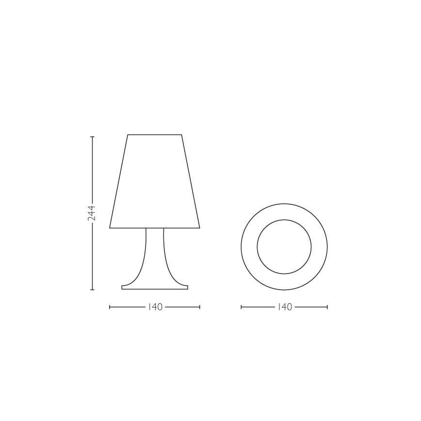 Lampă LED de masă pentru copii Philips LED/2,3W/230V