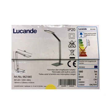 Lampă LED de masă tactilă dimabilă MION LED/8W/230V Lucande