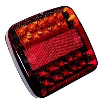 Lampă LED de poziție MULTI LED/1,5W/12V IP67 roșie/portocalie