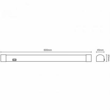 Lampă LED design minimalist LED/15W/230V 4000K