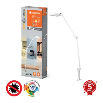 Lampă LED dimabilă cu clemă SUN@HOME LED/15W/230V 2200-5000K CRI 95 Wi-Fi Ledvance