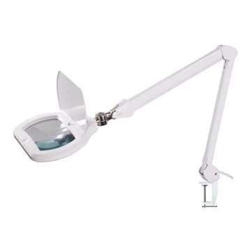 Lampă LED dimabilă de masă cu lupă LED/12W/230V albă