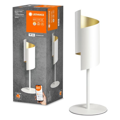 Lampă LED dimabilă de masă Ledvance SMART+ DECOR TWIST LED/12W/230V 3000-6500K Wi-Fi alb