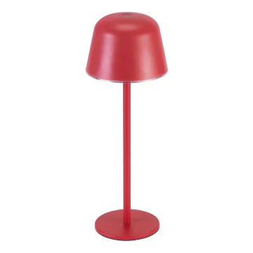 Lampă LED dimabilă reîncărcabilă de masă Ledvance TABLE LED/2,5W/5V IP54 roșu