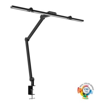 Lampă LED flexibilă tactilă dimabilă de masă LED/24W/230V 3000-6500K CRI 92 negru