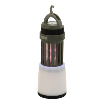 Lampă LED portabilă reîncărcabilă cu capcană pentru insecte LED/2W/1800mAh/3xAAA IPX4 verde