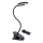 Lampă LED reîncărcabilă dimabilă de masă cu clemă Aigostar LED/2,5W/5V negru