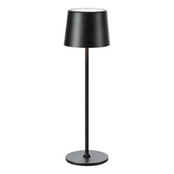 Lampă LED reîncărcabilă dimabilă Markslöjd 108653 FIORE LED/2W/5V IP44 38cm negru