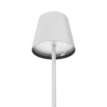 Lampă LED RGBW reîncărcabilă dimabilă de exterior LED/4W/4000 mAh 3000/4000/5500K IP44 alb