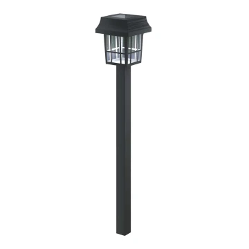 Lampă LED solară Aigostar LED/0,006W/1,2V 32 cm negru 6500K IP44