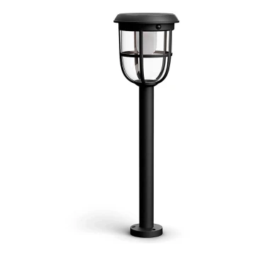 Lampă LED solară cu senzor Philips RADII LED/1,3W/3,7V 3000K IP44