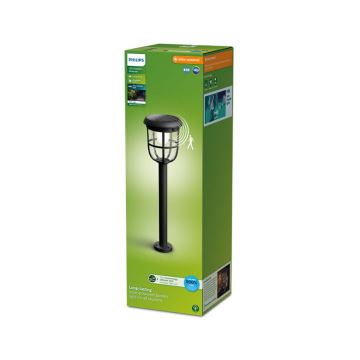 Lampă LED solară cu senzor Philips RADII LED/1,3W/3,7V 3000K IP44