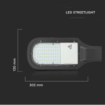 Lampă LED stradală SAMSUNG CHIP LED/30W/230V 4000K IP65