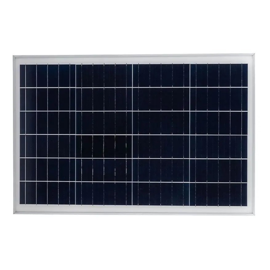 Lampă LED stradală solară dimabilă LED/50W/6,4V 4000K IP65 + telecomandă