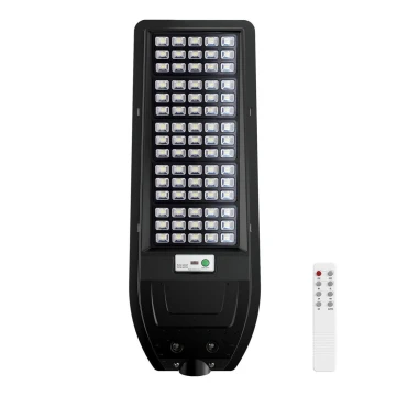 Lampă LED stradală solară VIA 200W/20000 mAh 3,2V 6000K IP54 + telecomandă