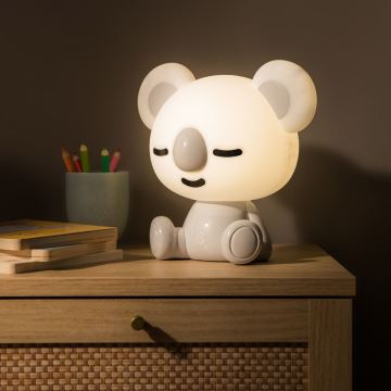 Lampă LED tactilă dimabilă de masă pentru copii Zuma Line LED/3W/230V gri koala