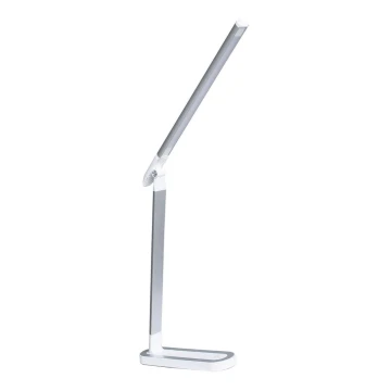 Lampă LED tactilă dimabilă de masă MADERA LED/7W/230V USB alb