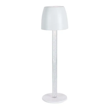 Lampă LED tactilă reîncărcabilă dimabilă de masă LED/3W/5V 3000K 1800 mAh alb