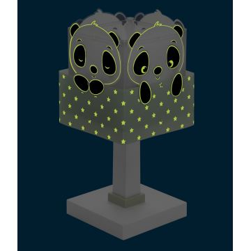 Lampă pentru copii PANDA 1xE14/40W/230V verde Dalber 63161H