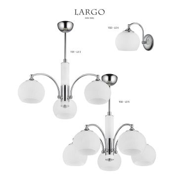 Lampa suspendata LARGO 5xE27/60W