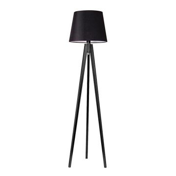 Lampadar CONE 1xE27/60W/230V negru wenge