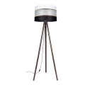 Lampadar CORAL 1xE27/60W/230V maro/negru/alb/auriu