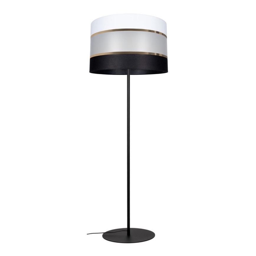 Lampadar CORAL 1xE27/60W/230V negru/alb