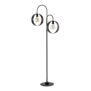 Lampadar HAPPY 2xE27/60W/230V negru