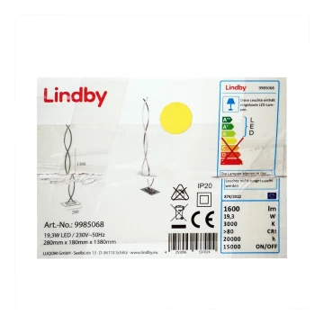 Lampadar LED BOBI LED/24W/230V Lindby