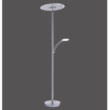 Lampadar LED dimabil ARTUR 2xLED/21W/230V +1xLED/6W crom Paul Neuhaus 673-55