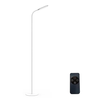 Lampadar LED dimabil LED/10W/230V 3000/4000/6000K alb + telecomandă