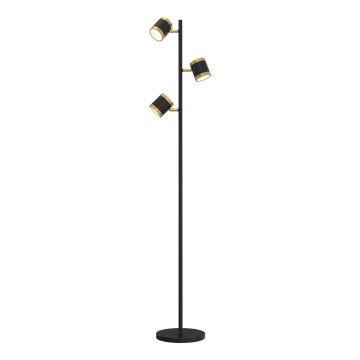 Lampadar LED dimabil Wofi 3003-304S TOULOUSE LED/21W/230V negru/auriu