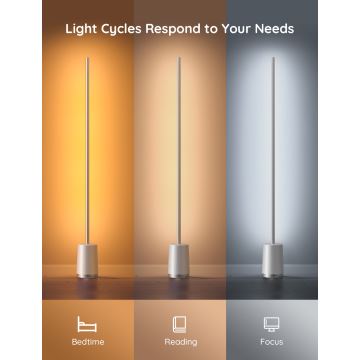 Lampadar LED Govee Lyra Smart RGBICWW 2200-6500K Wi-Fi + telecomandă