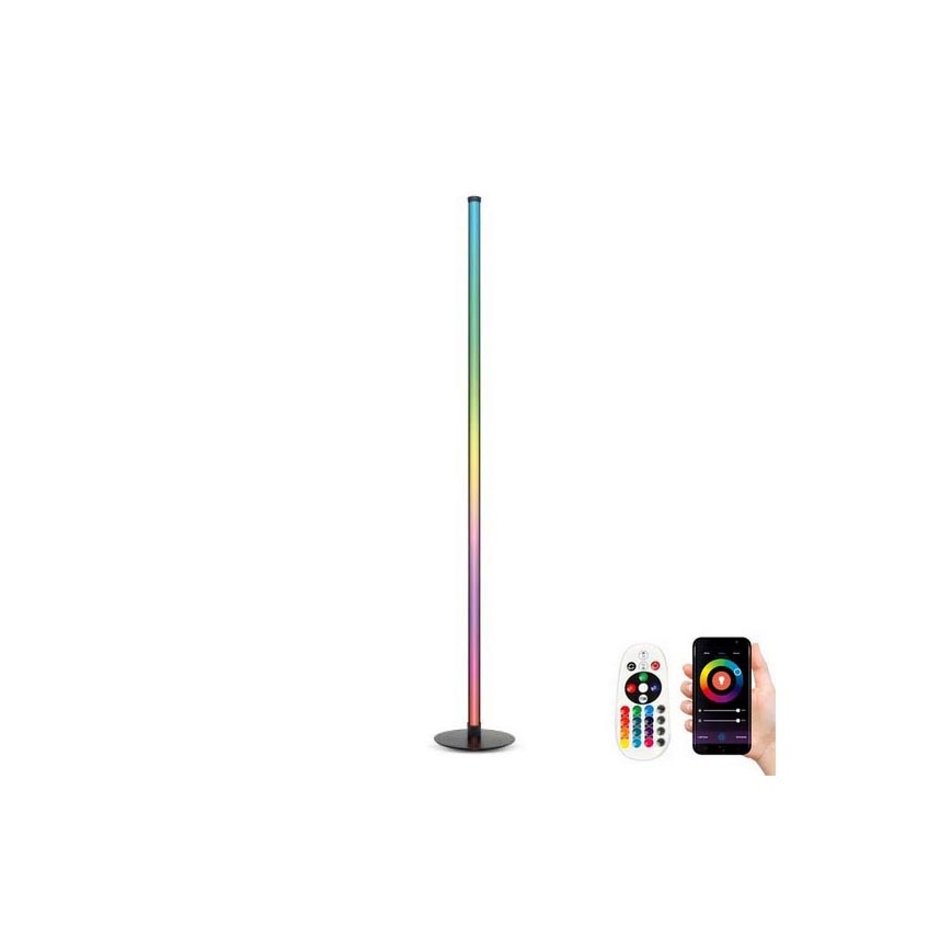 Lampadar LED RGB dimabil Immax NEO 07776L AMBIENTE LED/12W/230V Wi-Fi Tuya + telecomandă