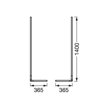 Lampadar LED RGBW dimabil Ledvance SMART+ FLOOR LED/14W/230V 2700-6500K Wi-Fi + telecomandă