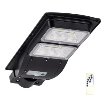 Lampadar LED stradal solar cu senzor STREET 2xLED/6W/3,2V IP65 + telecomandă