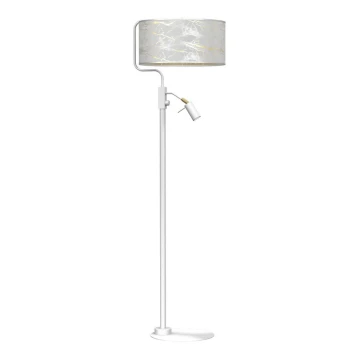 Lampadar SENSO 1xE27/40W/230V + 1xGU10/7W alb