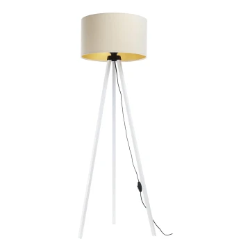 Lampadar STANDART 1xE27/60W/230V crem/alb