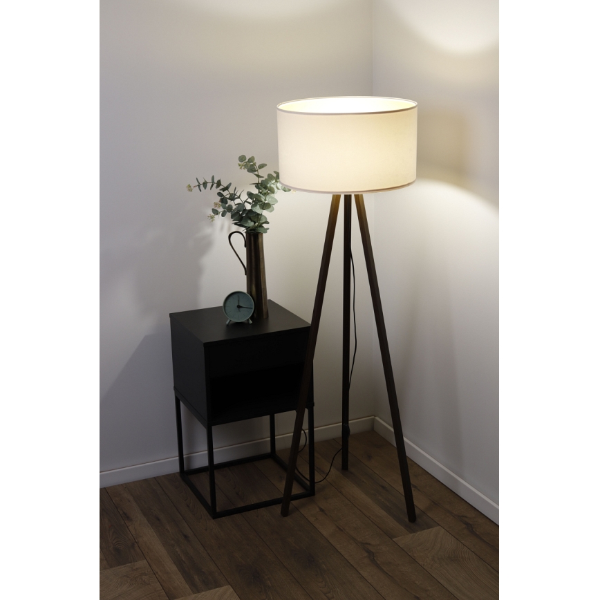 Lampadar STANDART 1xE27/60W/230V crem/negru