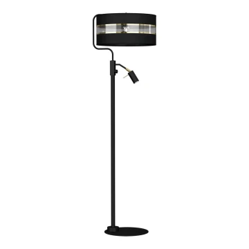 Lampadar ULTIMO 1xE27/40W/230V + 1xGU10/MR11/7W negru