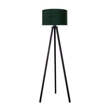 Lampadar VELVET 1xE27/60W/230V negru/verde Brilagi