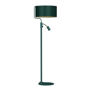 Lampadar VERDE 1xE27/60W/230V + 1xGU10-MR11/7W verde