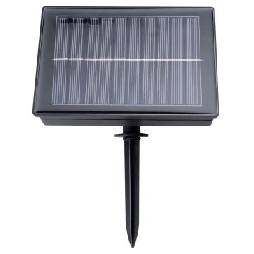 Lanț LED solar Grundig 100xLED/8 funcții 15m alb cald