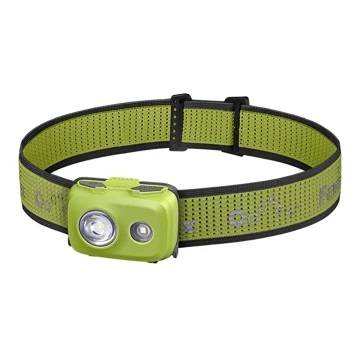 Lanternă frontală LED/3xAAA IP66 450 lm 200 h verde Fenix HL16V2GRN