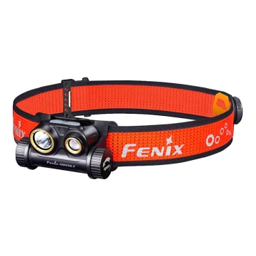 Lanternă frontală LED reîncărcabilă 2xLED/2xCR123A IP68 1500 lm 300 de ore Fenix HM65RTRAIL