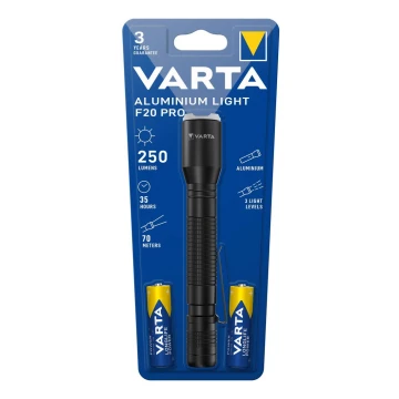 Lanternă LED ALUMINIUM LIGHT LED/2xAA Varta 16607101421