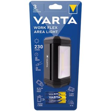 Lanternă LED portabilă Varta 17648101421 WORK FLEX AREA LIGHT LED/3xAA IP54