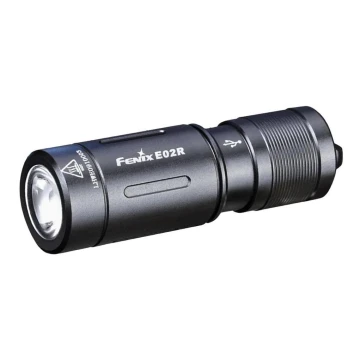 Lanternă LED reîncărcabilă LED/USB IP68 200 lm 6,5 h Fenix E02RBLC